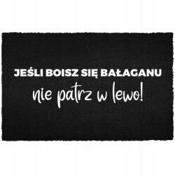 TabPrint Lábtörlő Bejárati Kókusz Felirat Félsz A Rendetlenségtől? Ne Nézz Balra (WYCIERACZKA ENERGIĘ? DAJ, BO NAM BRAKUJE)