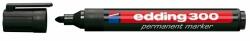 edding Marker permanent, varf rotund, 1.5-3 mm, negru, EDDING 300 (ED3001)