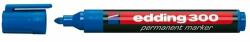 edding Marker permanent, varf rotund, 1.5-3 mm, albastru, EDDING 300 (ED3003)