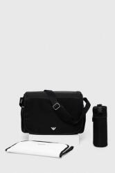 Emporio Armani pelenkatáska pelenkázó funkcióval - fekete Univerzális méret