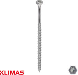 Klimas WKCH-08050-B HLF szerkezetépítő csavar, horganyzott (RM, TX) - 8x50 (WKCH-08050-B)