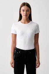 Trussardi női t-shirt pamuttal - fehér XL