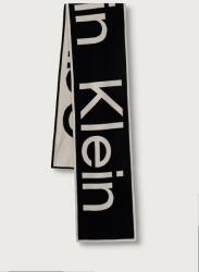 Calvin Klein női sál pamuttal - fekete Univerzális méret