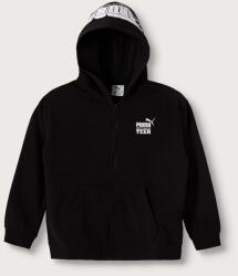 PUMA kapucnis melegítőfelső gyerek pamuttal Mid90s Relaxed Full-Zip Hoodie TR B - fekete 176