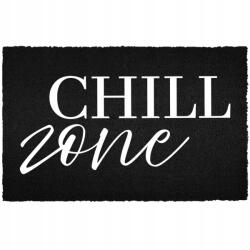 TabPrint Lábtörlő Bejárati Padló Fekete Kókusz Az Ajtó Alá Humor Chill Zone (WYCIERACZKA CZARNA KOKOSOWA CHILL ZONE)