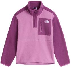 The North Face Детски поларен пуловер The North Face Kid's Teen Yumiori 1/4 Zip Jacket Fleece jumper - Hushed Lavender / Chroma - размер XS (704-6518-0411)