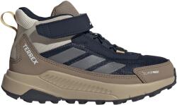 adidas Terrex Детски туристически обувки adidas Terrex Kid's Anylander Mid ClimaProof CF Walking boots - Legend Ink / Grey Five / Khaki Six - размер 29 (EU) (702-5786-0313)
