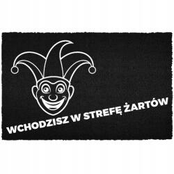 TabPrint Lábtörlő Kókusz Bemeneti 40X60 Fekete Humor Felirat Vicczóna (WYCIERACZKA WEJŚCIOWA STREFA ŻARTÓW 40X60 HIT)