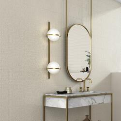Emigres Ceramica Faianta Emigres Textil Bag Beige Rectificata Lucioasa 20 x 60 cm