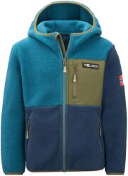 TROLLKIDS Детско поларено яке Trollkids Kid's Aurlandsfjord Jacket Fleece jacket - Dark Marine / Mystic Blue / Pine Green - размер 116 (EU) (703-3292-0515)