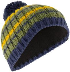 Trollkids Детска зимна шапка (beanie) Trollkids Kid's Hafjell Bobble Cap Beanie - Moss / Golden Yellow / Mystic Blue - размер 48-52 cm (204-8386-0212)