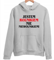 JHK Gazda vagyok, nem rabszolga, Unisex pulóver, fekete, XXL méret