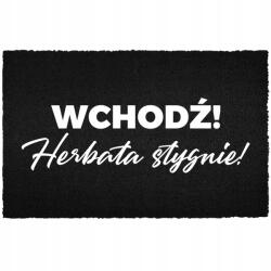 TabPrint Lábtörlő Bejárati Kókusz 40X60 Dekoráció Fekete Stílusos Nyomtatás Otthon (KOKOSOWA CZARNA NADRUK WYCIERACZKA DEKORACJA)