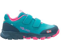 Trollkids Детски мултиспорт обувки Trollkids Kid's Preikestolen Hiker Multisport shoes - Dark Turquoise / Light Magenta - размер 25 (EU) (702-2108-0911)