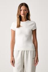 Le Privé t-shirt női pamut elasztánnal BABY T-SHIRT BLANC - fehér L