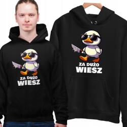 JHK Túl Sokat Tudsz vicces Unisex Pulóver Születésnapi Ajándék S