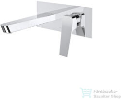 Ramon Soler PRISMA falsík alatti mosdó csaptelep 20, 5 cm-es kifolyóval, leeresztő nélkül, króm 42A309574 (42A309574)