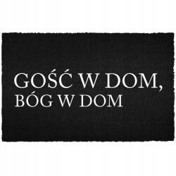 TabPrint Lábtörlő Bejárati Padló Fekete Kókusz Az Ajtó Alatt Humor Vendég A Házban (WYCIERACZKA CZARNA KOKOSOWA GOŚĆ W DOM)
