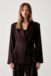 Le Privé blézer női lyocellel ROMY BLAZER - barna XS
