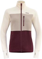Devold Дамско вълнено яке Devold Women's Thermo Wool Jacket - Port / Raw White / Stone (105-3678-0312)