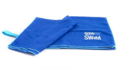 BornToSwim Mikroszálas törölköző borntoswim towel kék
