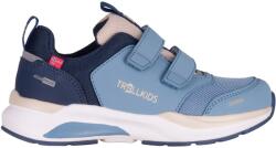 Trollkids Детски ежедневни обувки Trollkids Kid's Flekkefjord Hiker Casual shoes - Shadow Blue / Mystic Blue / Sandstone - размер 25 (EU) (702-4703-0611)