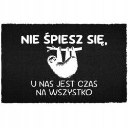 TabPrint Lábtörlő Bejárati Kókusz 40X60 Divat Dekoráció Nyomtatás Ajándék Fekete (WYCIERACZKA TRWAŁA MODNA NADRUK CZARNA STYL)