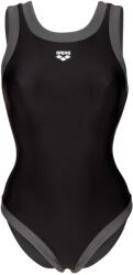 arena Дамски бански костюм Arena Women's Bold Lines Swimsuit - Black / Asphalt - размер 42 (EU) (150-6701-0116)