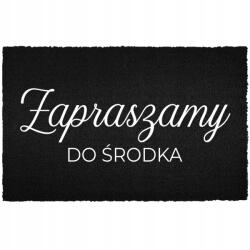 TabPrint Lábtörlő Bejárati Padló Fekete Kókusz Az Ajtó Alá Humor Üdvözöljük (WYCIERACZKA CZARNA KOKOSOWA ZAPRASZAMY)
