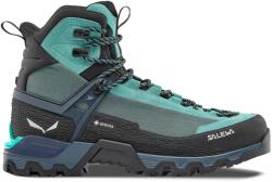 Salewa Дамски алпийски обувки Salewa Women's MTN Trainer 3 Tech Mid GTX Mountaineering boots - Willow / Orion Blue - размер 36, 5 (EU) (120-0191-0313)