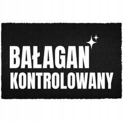 TabPrint Lábtörlő Bejárati Padló Fekete Kókusz Az Ajtó Alá Vicces Rendetlenség (WYCIERACZKA CZARNA KOKOSOWA BAŁAGAN)