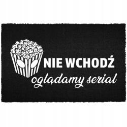 TabPrint Lábtörlő Bejárati Kókusz 40X60 Fekete Ajándék Dekoráció Nyomtatás Divatos (WYCIERACZKA HIT CZARNA MONOCHROM NADRUK MODNA)