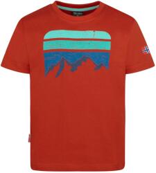 TROLLKIDS Детска тениска Trollkids Kid's Falketind T T-shirt - Red Clay - размер 140 (EU) (704-5820-0316)