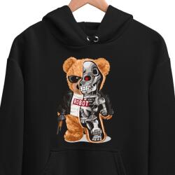 JHK Vicces Pulóver 280g Mackó Robot Unisex XL