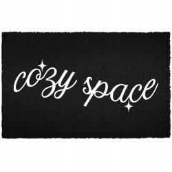 TabPrint Lábtörlő Padlóbejárat Fekete Kókusz Az Ajtó Alá Humor Cozy Space (WYCIERACZKA CZARNA KOKOSOWA COZY SPACE)