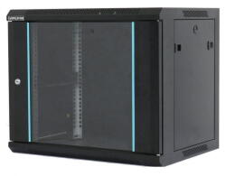 Dateup RACK 4U 600x450 MONTAJ PERETE NEGRU (MP.6404.9001) - pcone
