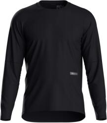 Ortovox Мъжка фланелка с дълъг ръкав за колоездене Ortovox Sequence Trail Jersey L/S Cycling jersey - Black Raven - размер M (056-4088-0112)