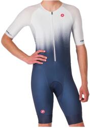 Castelli Мъжки скин за колоездене Castelli Core Tri Suit S/S Cycling skinsuit - Belgian Blue / White - размер XXL (002-3391-0116)