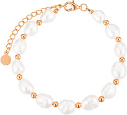 Olivie Stříbrný perlový náramek ROSE 8805 (GEM)