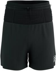 Compressport Мъжки шорти за бягане Compressport Trail Racing 2-In-1 Short Running shorts - Black (012-3238-0111)