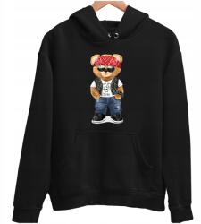 JHK Unisex Pulóver vicces Mackó Rock Never Dies Ajándék Karácsony Születésnap S
