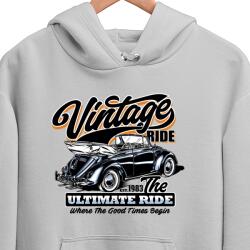 JHK Motoros Klasszik Autós Póló Ajándék Unisex