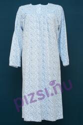 Vienetta Extra méretű gombos flanel női hálóing (NHI2076 6XL)