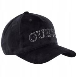 Guess Fekete velúr női baseball sapka Velvet strasszokkal (V4BZ04K0232 JBLK)