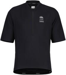 Maloja Мъжка фланелка с къс ръкав за колоездене Maloja SpiazzoM. Cycling jersey - Deep Black (056-4234-0111)