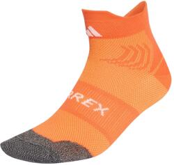 adidas Terrex Мъжки чорапи за бягане adidas Terrex Trx Trail Speed Socks Running socks - Semi Impact Orange / White - размер 37-39 (EU) (207-1712-0312)