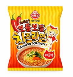 Ottogi Koreai Stílusú Csípős Sajtos Ramen, 111gr (Ottogi)