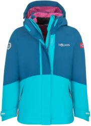 TROLLKIDS Детско 3-в-1 яке Trollkids Girl's Skanden 3in1 Jacket 3-in-1 jacket - Dark Turquoise / Madeira Blue / Bright Berry - размер 104 (EU) (703-2826-1013)