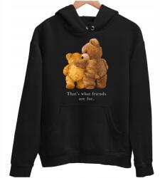 JHK Unisex Pulóver vicces Mackó streetwear Ajándék Karácsonyra Születésnapra XXL