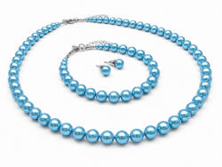 GYÖNGY ELEGANCIA GYÖNGY SZETT - állítható (pearlescent blue) (2026072401)